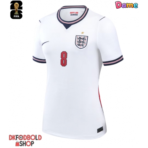 England Elliot Anderson #8 Hjemmebanetrøje Dame VM 2026 Kort ærmer